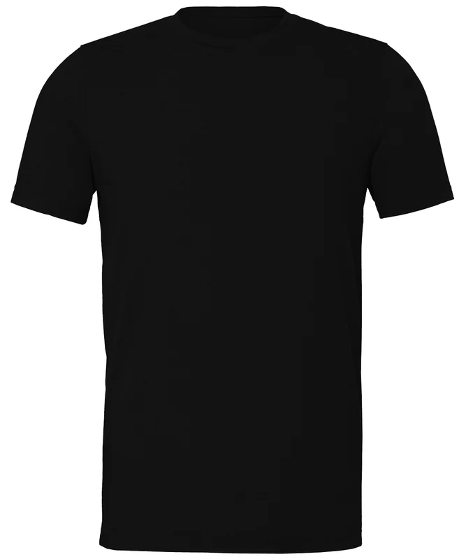 Bella Canvas Unisex Sueded T-Shirt Solid Black Blend / 2XL