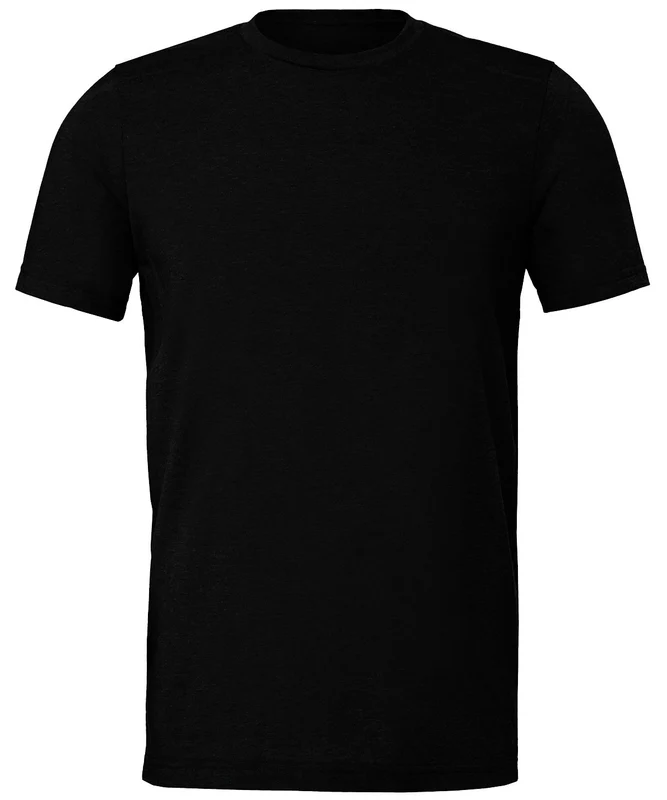 Bella Canvas Unisex Sueded T-Shirt Black Heather / L