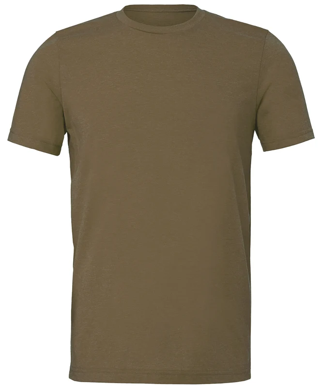 Bella Canvas Unisex Sueded T-Shirt Heather Olive / L