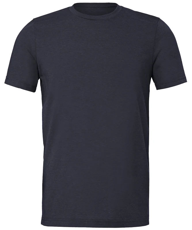 Bella Canvas Unisex Sueded T-Shirt Heather Navy / 2XL