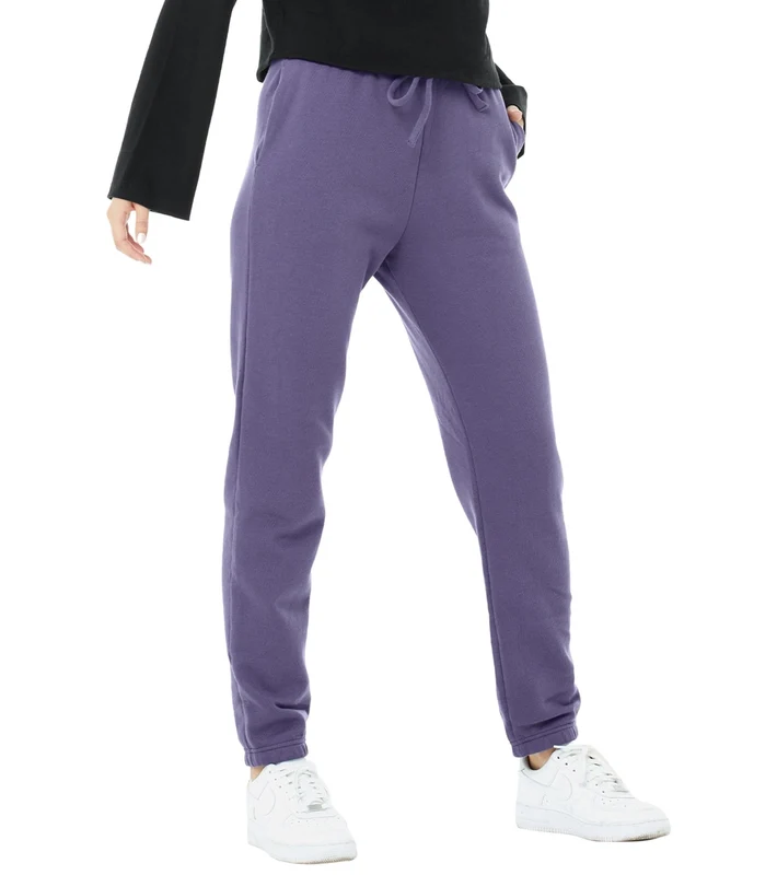 Bella + Canvas Fleece Sweatpants Wisteria / XS