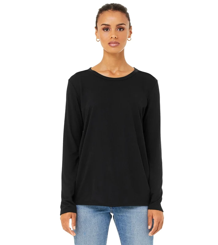 Bella + Canvas Daily Long Sleeve Tee Black / XL