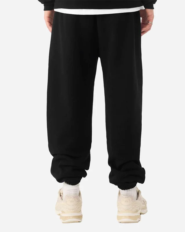 BELLA + CANVAS 3738 Unisex Sponge Fleece Sweatpants - Black Black / Adult XL