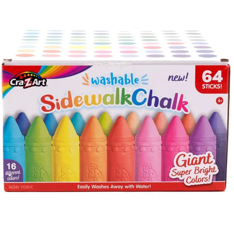 Giz De Calçada Chalk Sidewalk 64und Cra-z-art