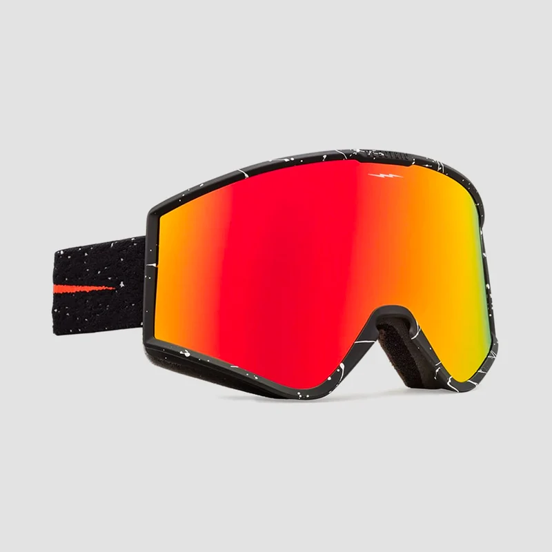 Electric Kleveland Snow Goggles Matte Speckled Black/Fire Chrome Matte Speckled Black/Fire Chrome