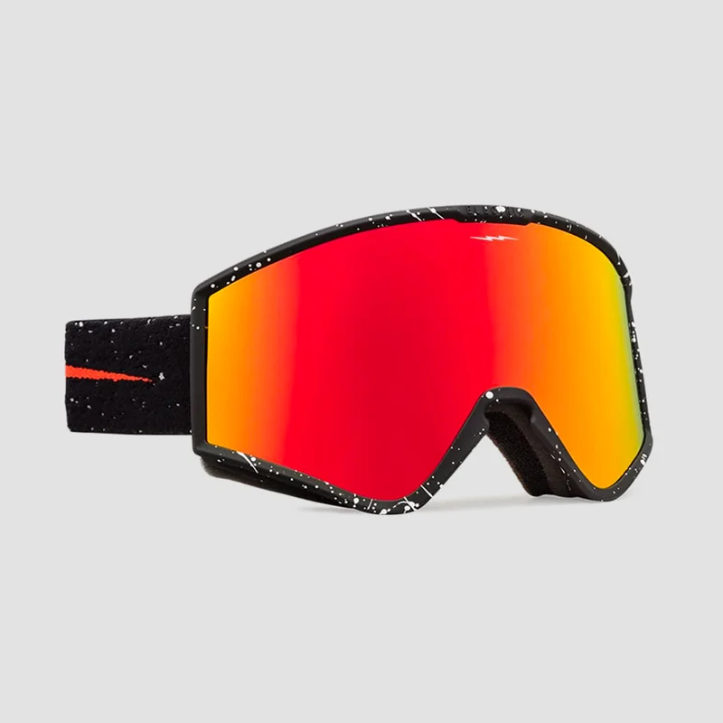 Electric Kleveland Small Snow Goggles Matte Speckled Black/Fire Chrome Matte Speckled Black/Fire Chrome