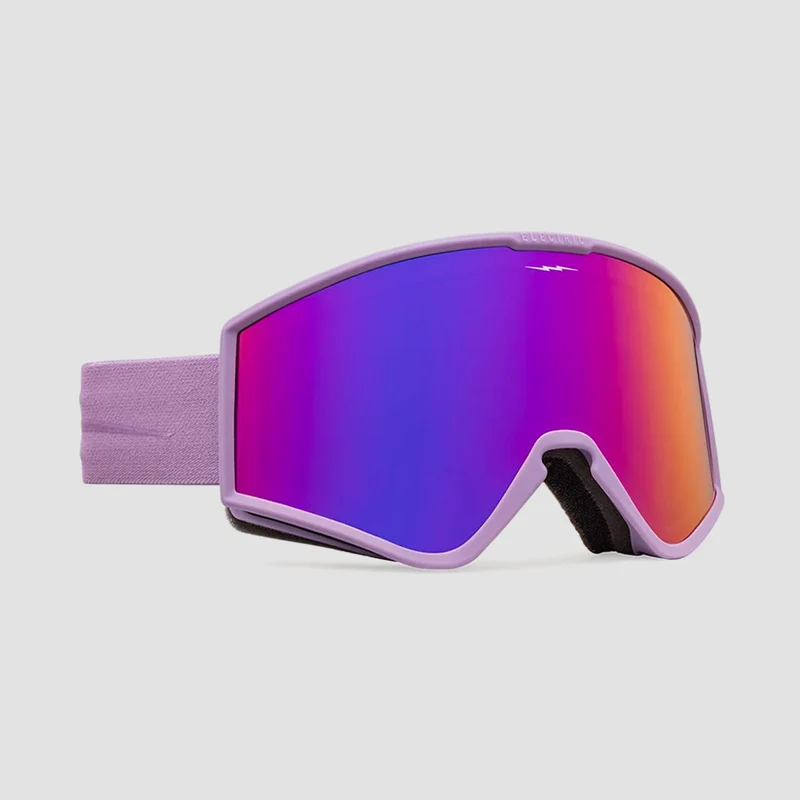 Electric Kleveland Small Snow Goggles Matte Mauve/Purple Chrome Matte Mauve/Purple Chrome