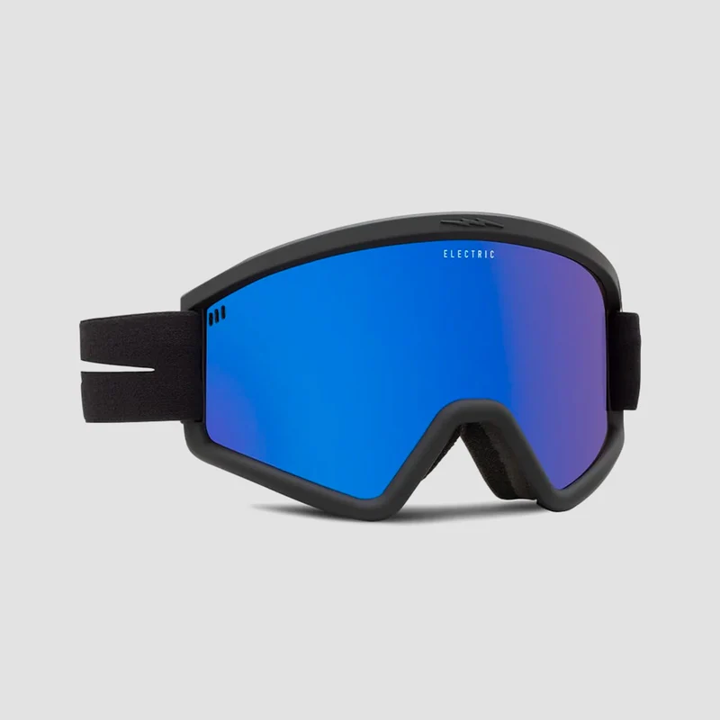 Electric Hex Snow Goggles Matte Black/Blue Chrome Matte Black/Blue Chrome