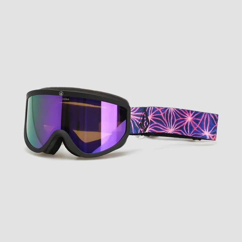 Volcom Footprints Snow Goggles Mike Ravelson/Purple Chrome + Bonus Lens Yellow Mike Ravelson/Purple Chrome