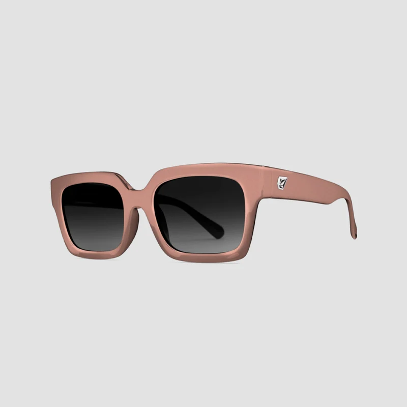 Volcom Domeinator Like A Rainbow Sunglasses Pink/Black Lens - Womens Pink/Black Lens