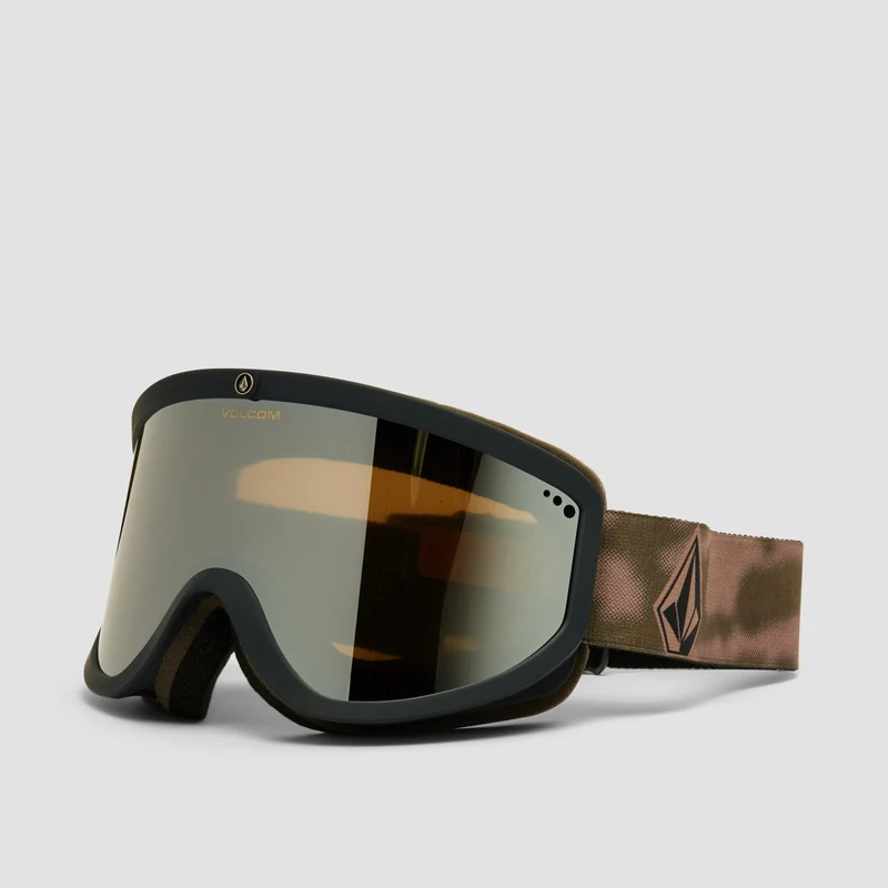Volcom Footprints Snow Goggles Camo Haze/Silver Chrome + Bonus Lens Rose Camo Haze/Silver Chrome