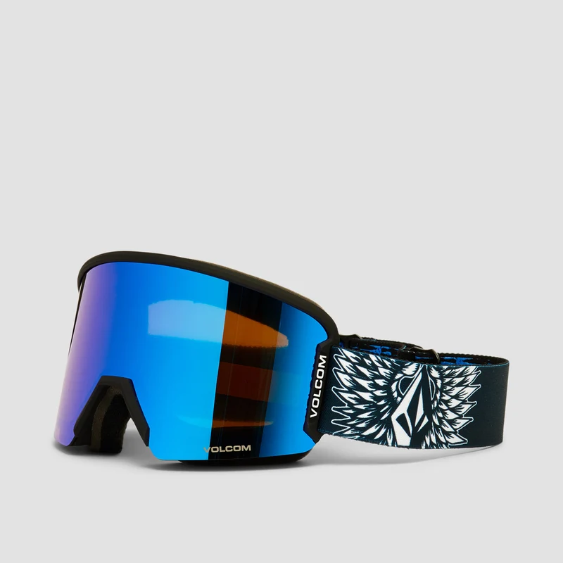 Volcom Garden 2 Snow Goggles Jamie Lynn/Blue Chrome + Bonus Lens Yellow Jamie Lynn/Blue Chrome