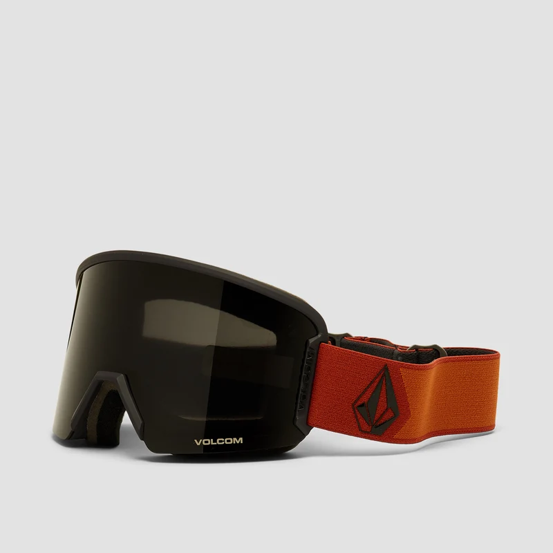 Volcom Garden 2 Snow Goggles Rewood/Caramel/Dark Gray + Bonus Lens Rose Rewood/Caramel/Dark Gray