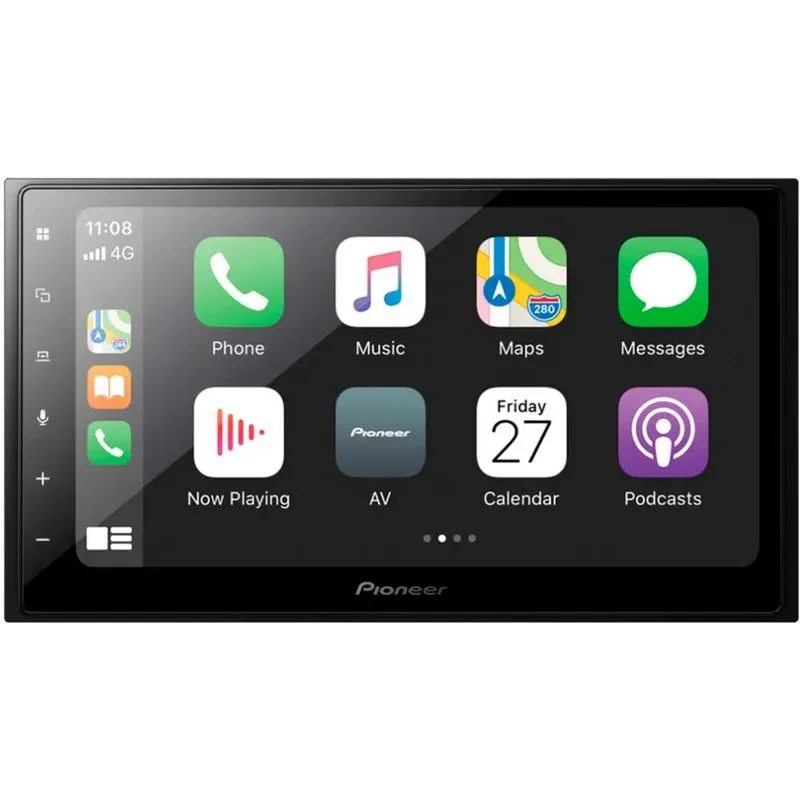 Toca Radio Pioneer Dmh-z5350bt Tela 6.8" Fm Usb Aux Bluetooth