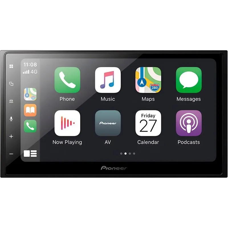 Toca Radio Pioneer Dmh Z5350tv Tela 6.8 Fm Usb Aux Bluetooth Tv