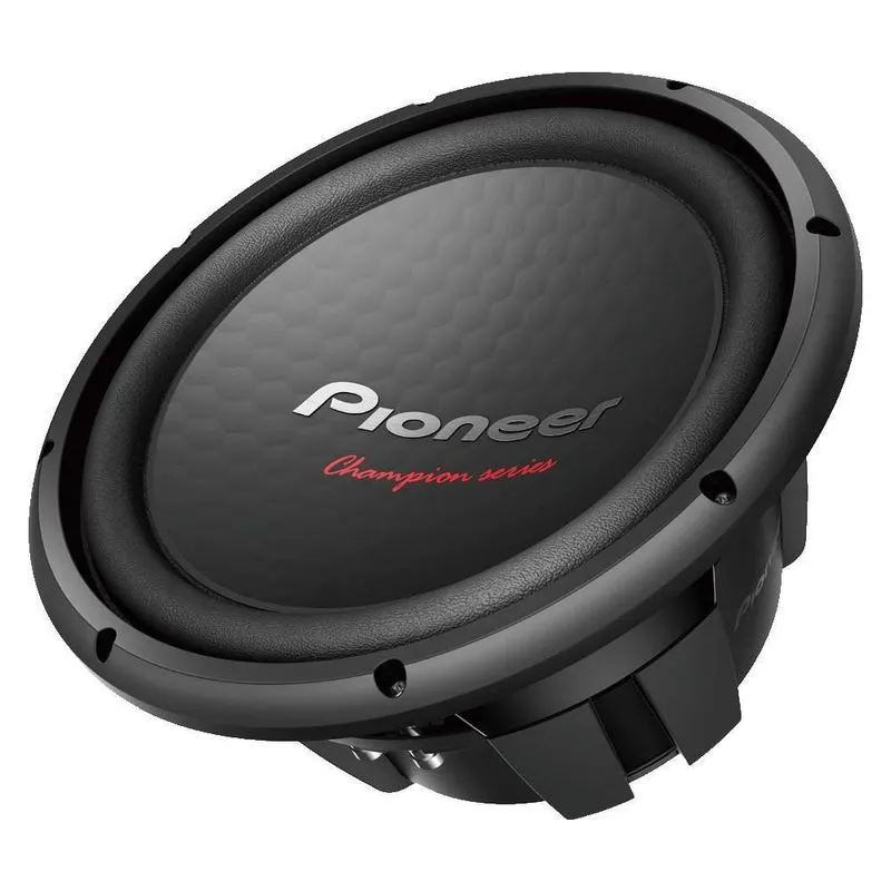 Subwoofer Pioneer 12 Polegadas Cara Preta 500w Rms 1600w