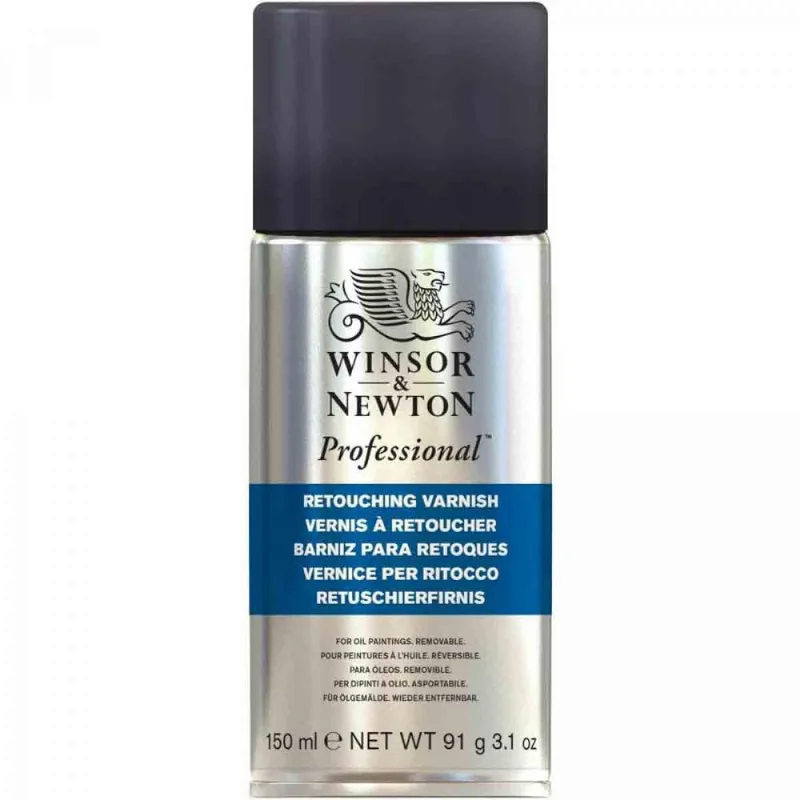 Verniz Spray Para Retoque Winsor &amp; Newton 150ml