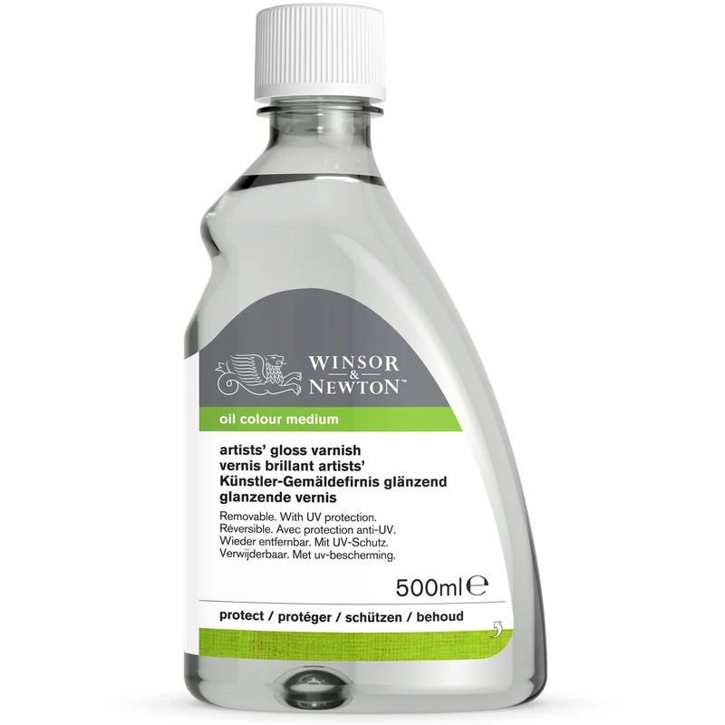 Verniz Brilhante Para Acabamento Winsor & Newton 500ml