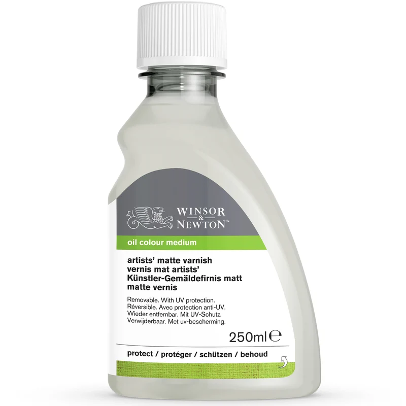 Verniz Fosco para Acabamento Winsor & Newton 250ml