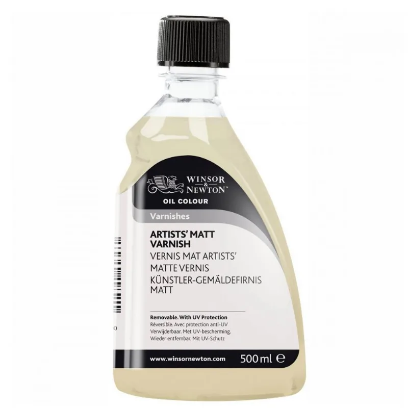 Verniz Para Acabamento Fosco Winsor &amp; Newton 500ml