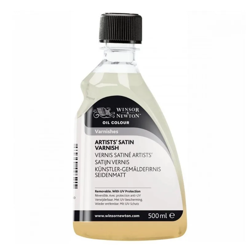 Verniz Para Acabamento Satinado Winsor &amp; Newton 500ml
