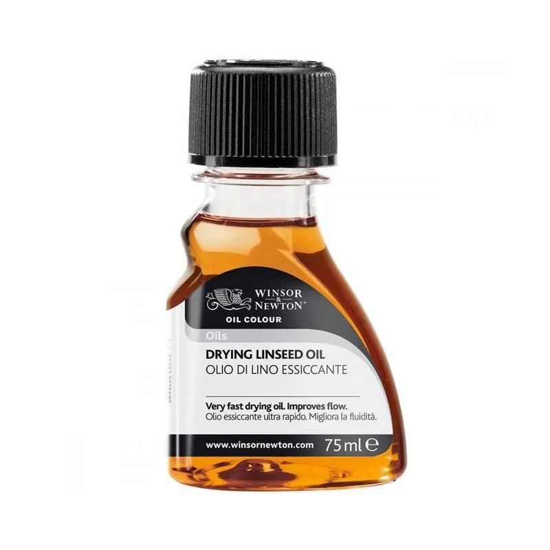 Óleo De Linhaça Secativo Winsor &amp; Newton 75ml