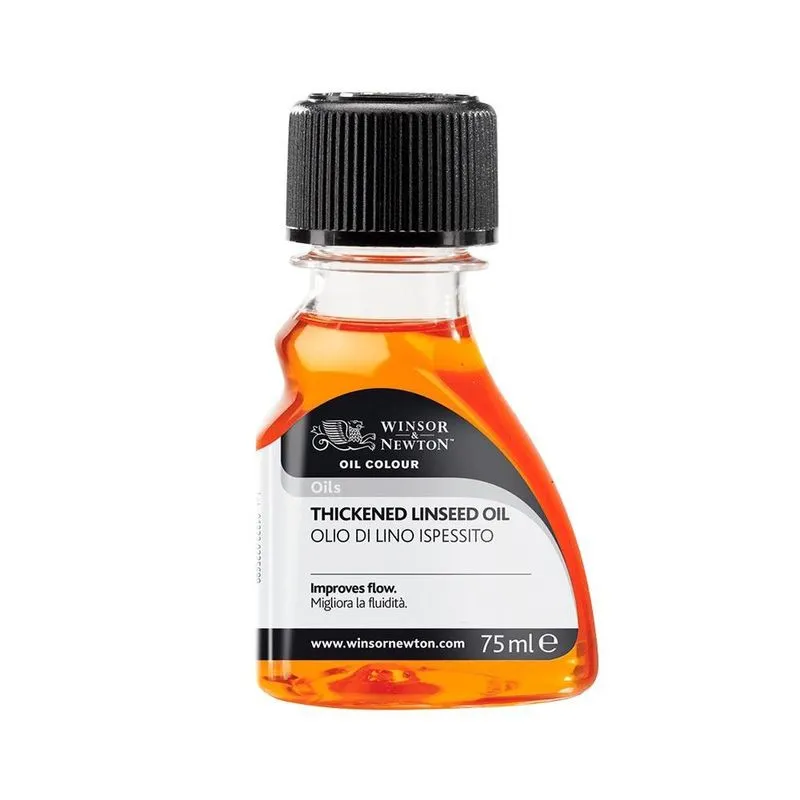 Óleo De Linhaça Engrossado Winsor &amp; Newton 75ml