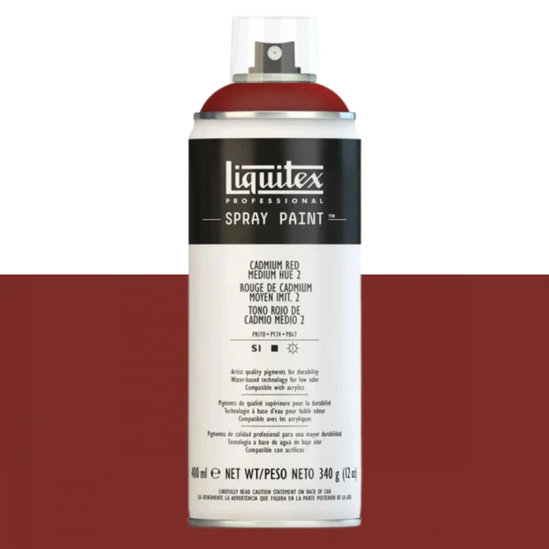 Tinta Acrílica Spray Liquitex 400ml 2151 Cadmium Red Medium Hue 2