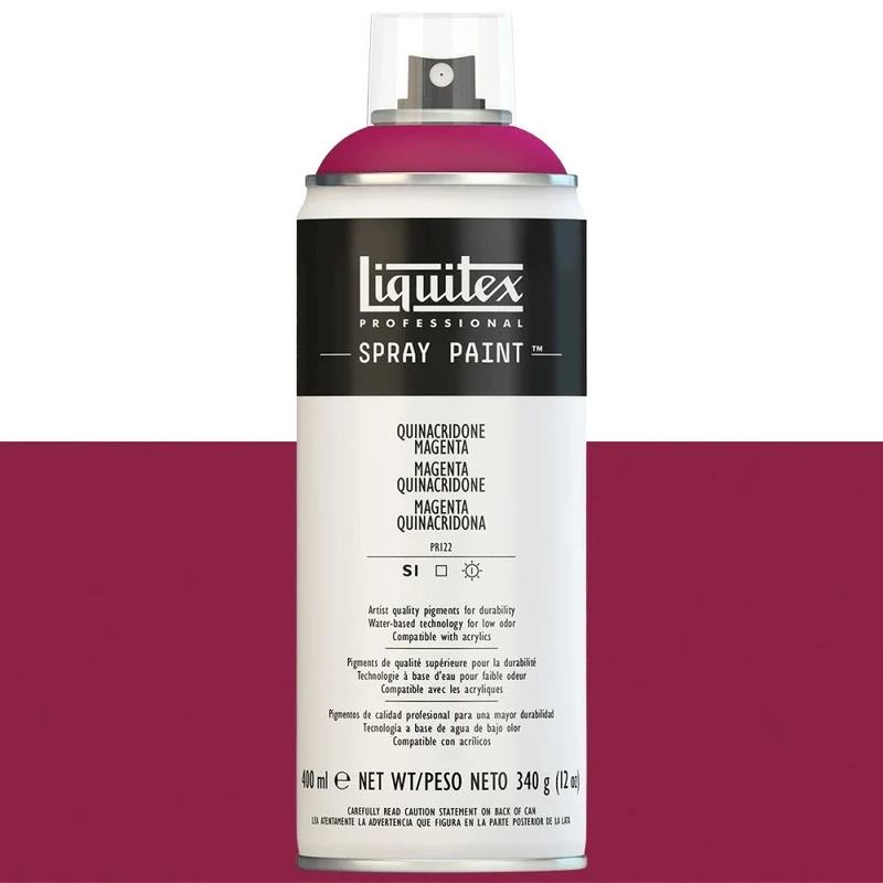 Tinta Acrílica Spray Liquitex 400ml 0114 Quinacridone Magenta