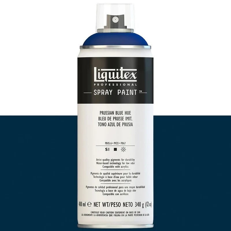 Tinta Acrílica Spray Liquitex 400ml 0320 Prussian Blue Hue