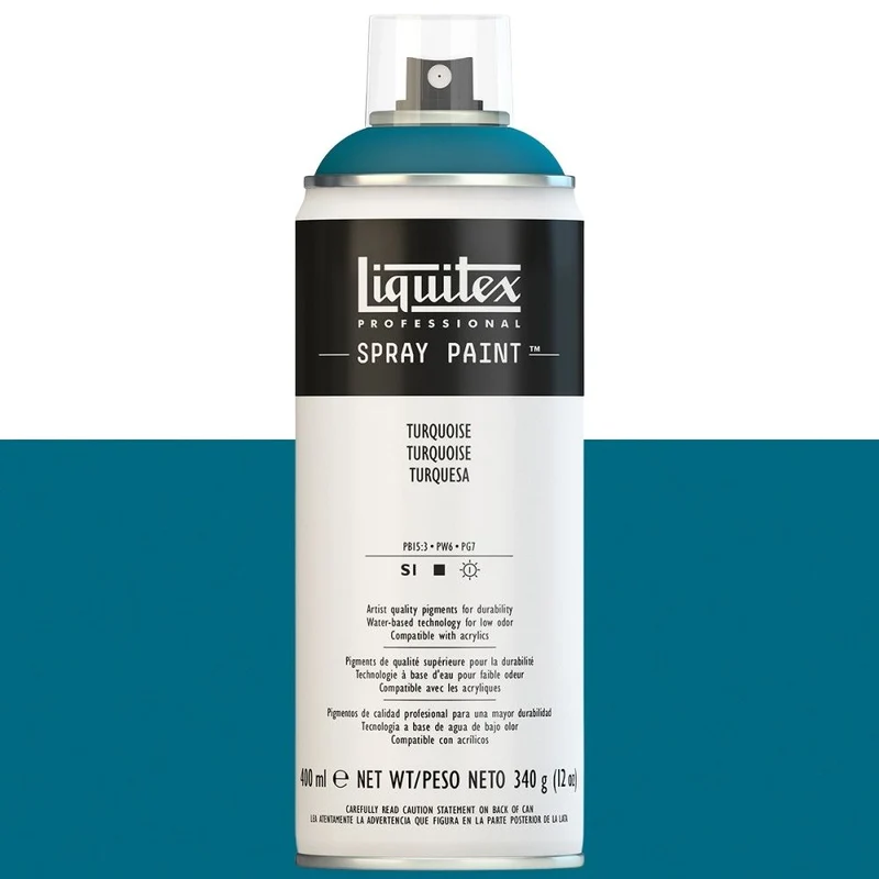 Tinta Acrílica Spray Liquitex 400ml 0176 Turquoise