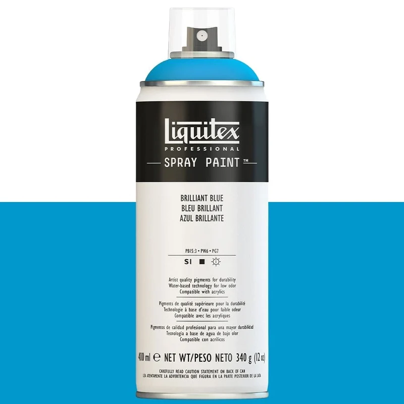 Tinta Acrílica Spray Liquitex 400ml 0570 Brilliant Blue