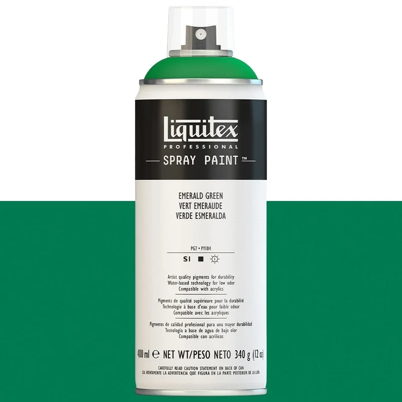 Tinta Acrílica Spray Liquitex 400ml 0450 Emerald Green