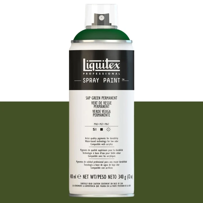 Tinta Acrílica Spray Liquitex 400ml 0315 Sap Green Permanent