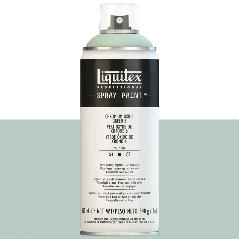 Tinta Acrílica Spray Liquitex 400ml 6166 Chromium Oxide Green 6