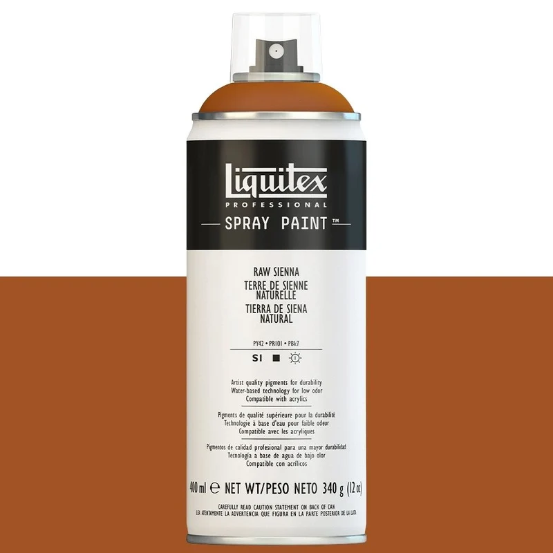Tinta Acrílica Spray Liquitex 400ml 0330 Raw Sienna
