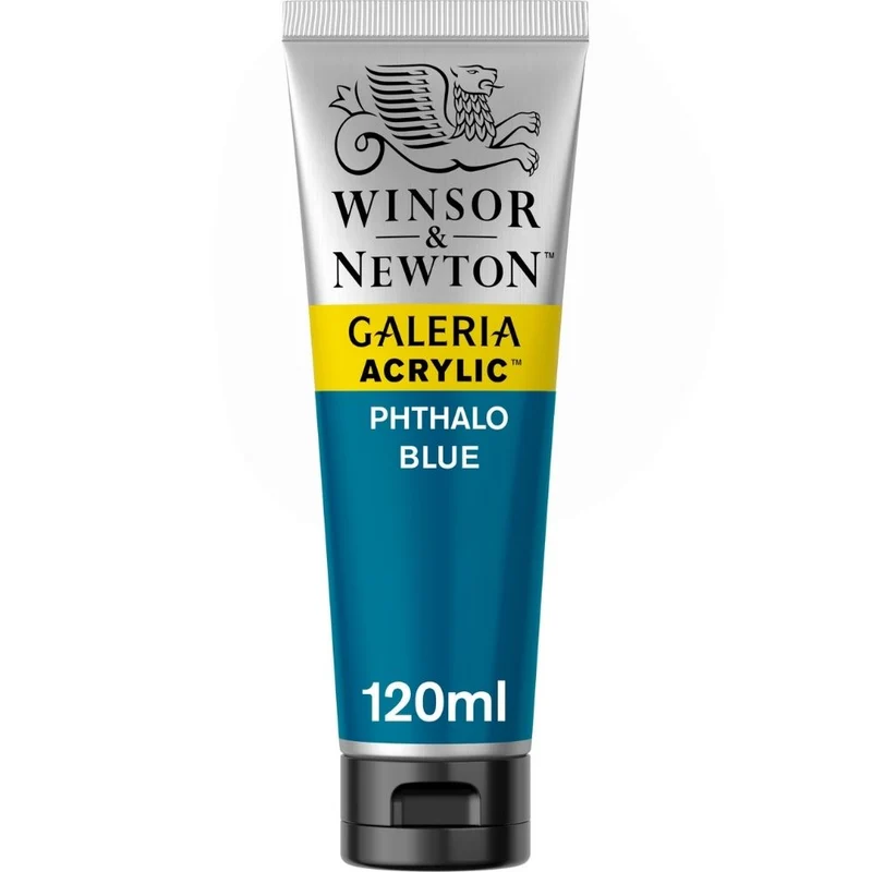 Tinta Acrílica Galeria Winsor & Newton 120ml 516 Phthalo Blue