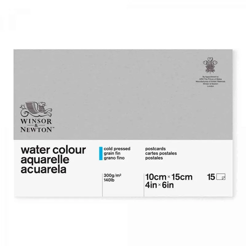 Watercolour Postcards Winsor & Newton Textura Fina 300Gm