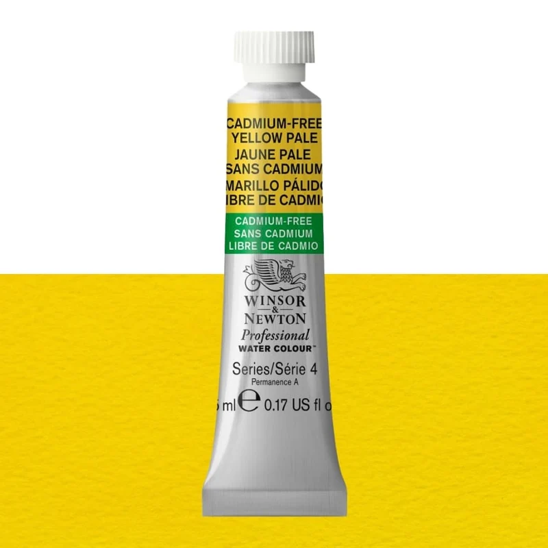 Tinta Aquarela Profissional Winsor & Newton 5ml S4 S4 907 Cadmium Free Yellow Pale