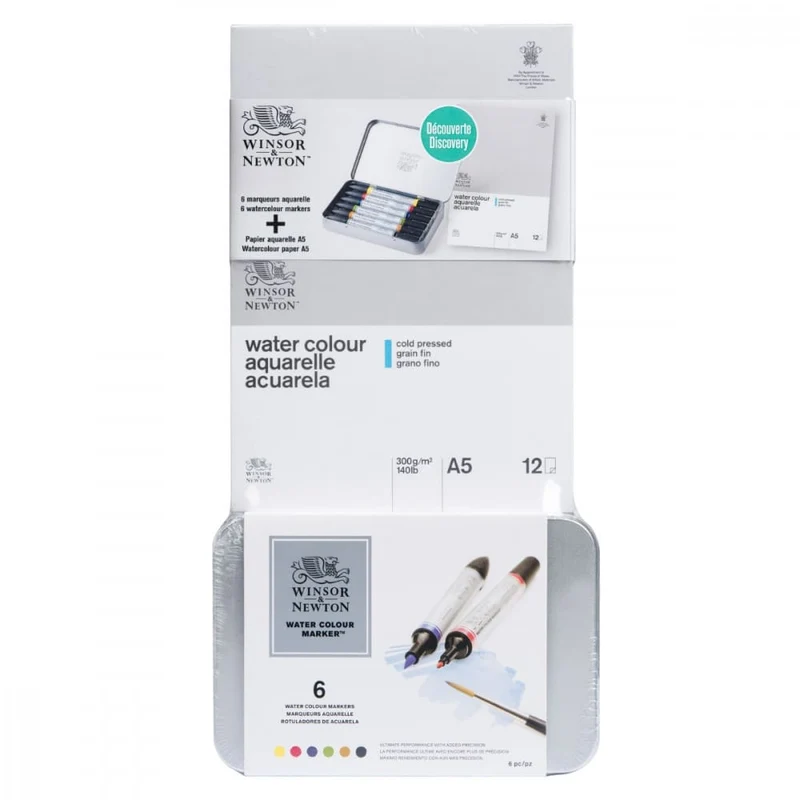 Conjunto Marcador Aquarelável Winsor & Newton