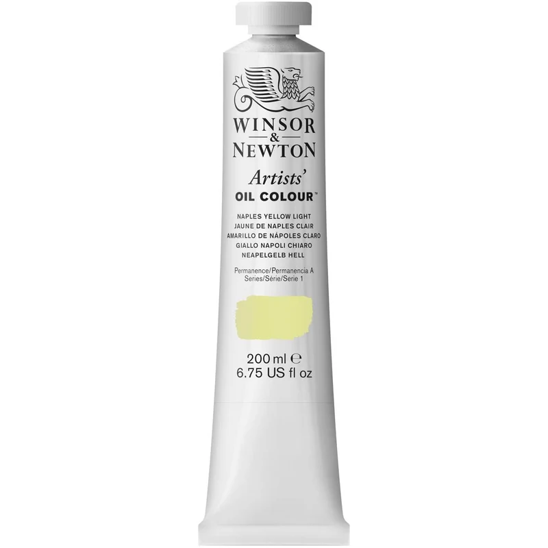 Tinta Óleo Artist 200ml Winsor & Newton S1 426 Naples Yellow Light