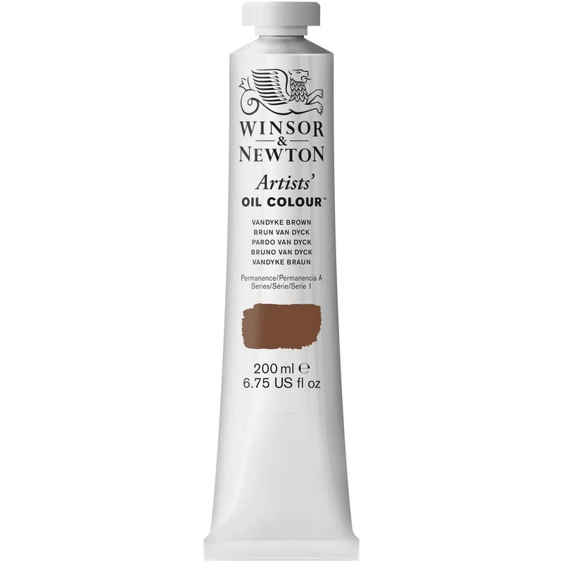 Tinta Óleo Artist 200ml Winsor & Newton S1 676 Vandyke Brown