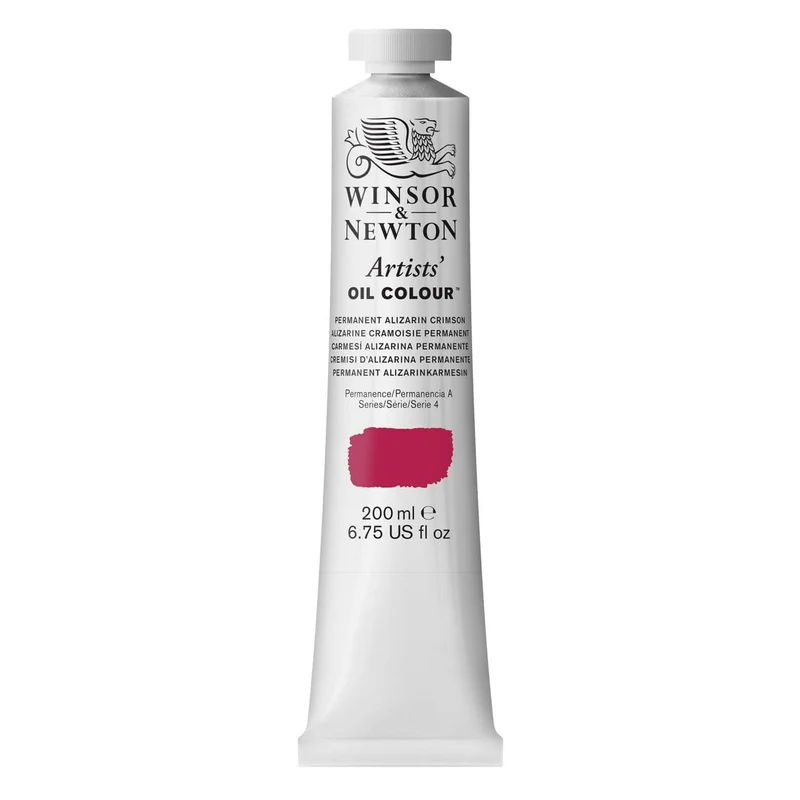 Tinta Óleo Artist 200ml Winsor & Newton S4 468 Permanent Alizarin Crimson
