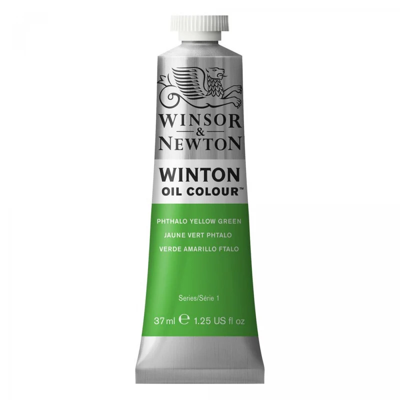 Tinta Óleo Winton 37ml Winsor & Newton 403 Phthalo Yellow Green