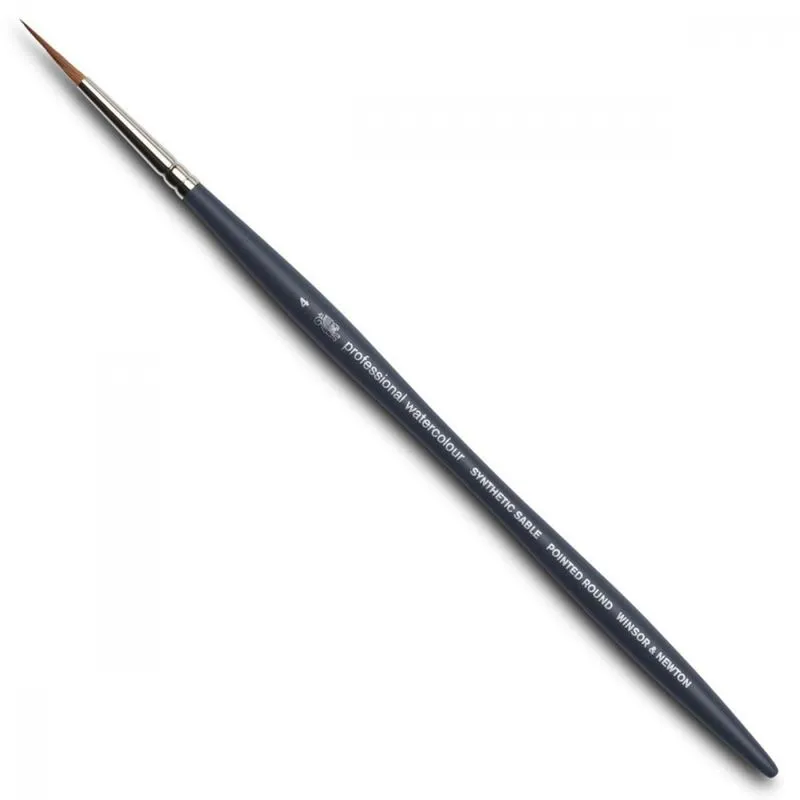 Pincel Pointed Round Winsor E Newton Professional Nº 4