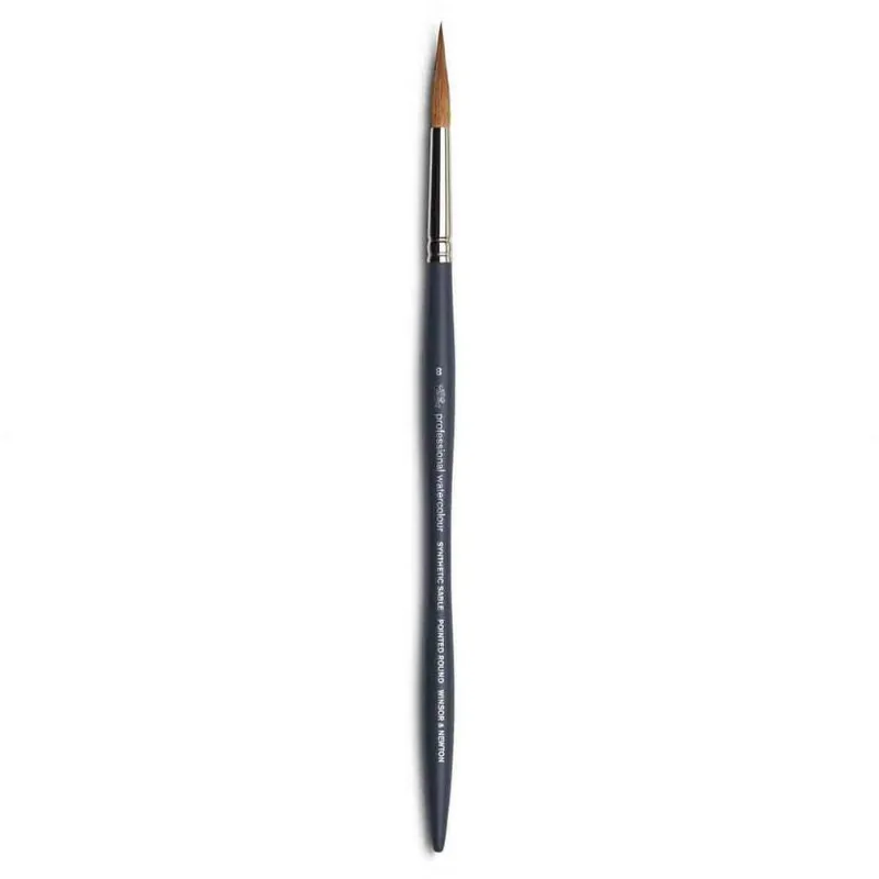 Pincel Pointed Round Winsor E Newton Professional Nº 8