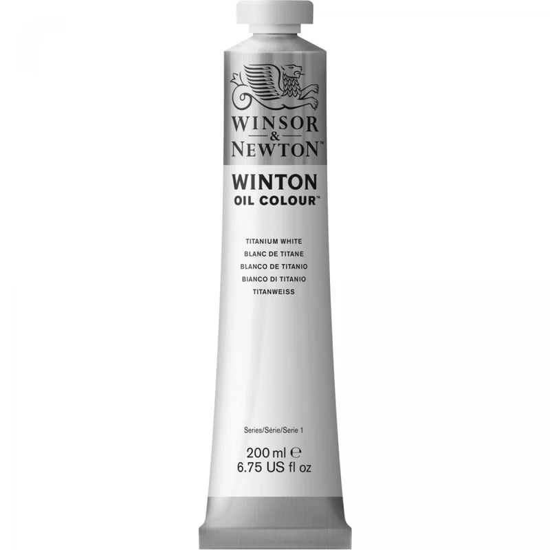 Tinta Óleo Winton 200ml Winsor & Newton 644 Titanium White