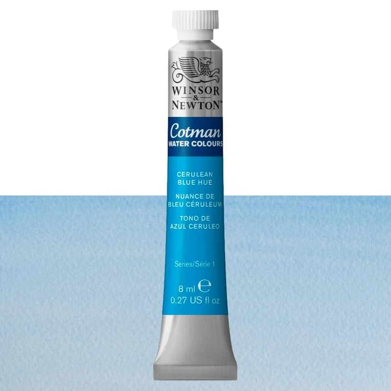 Tinta Aquarela Cotman Winsor & Newton 8ml 139 Cerulean Blue Hue