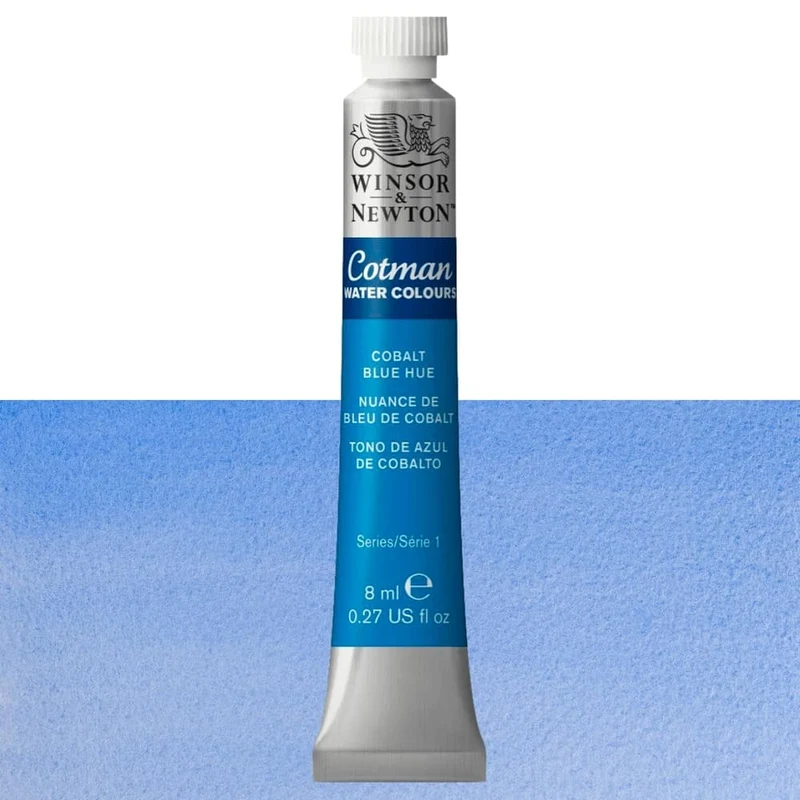 Tinta Aquarela Cotman Winsor & Newton 8ml 179 Cobalt Blue Hue