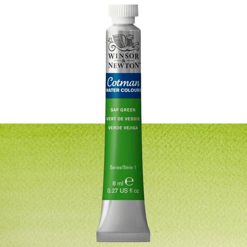 Tinta Aquarela Cotman Winsor & Newton 8ml 599 Sap Green